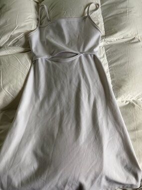 Target White Cutout Mini Slip Dress